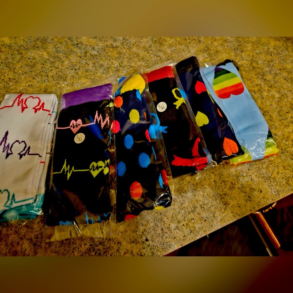 15-20 mmhg compression socks 6 pair